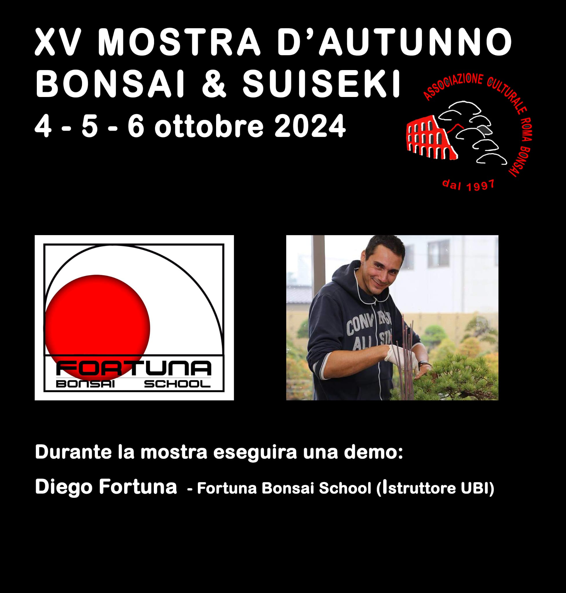 Diego Fortuna Dimostrazione Bonsai