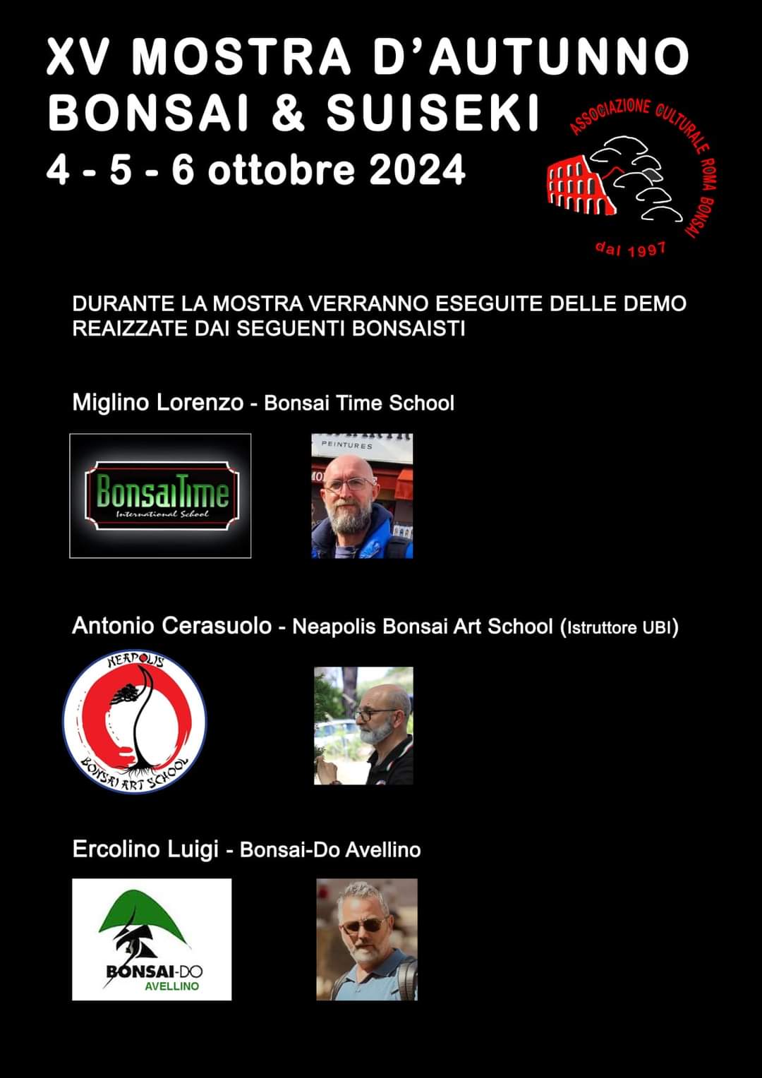 Mostra Bonsai a Roma – Ottobre 2024