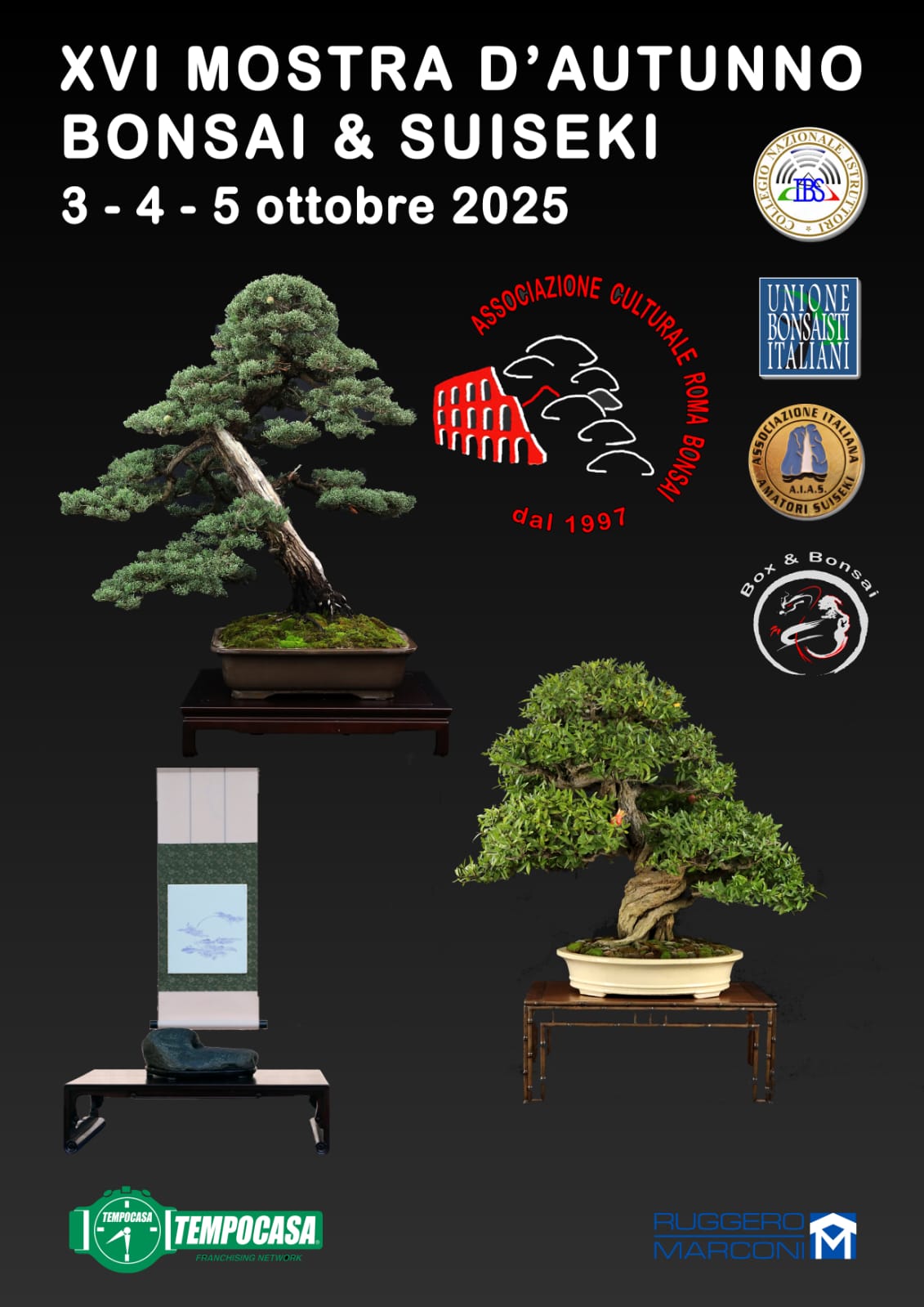 Mostra d’Autunno Bonsai e Suiseki 2025 – Roma